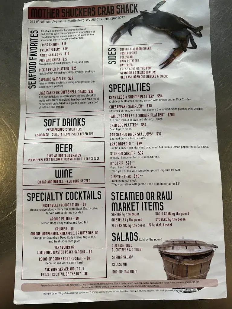 Menu_Mother Shuckers Crab Shack_Martinsberg_image_2