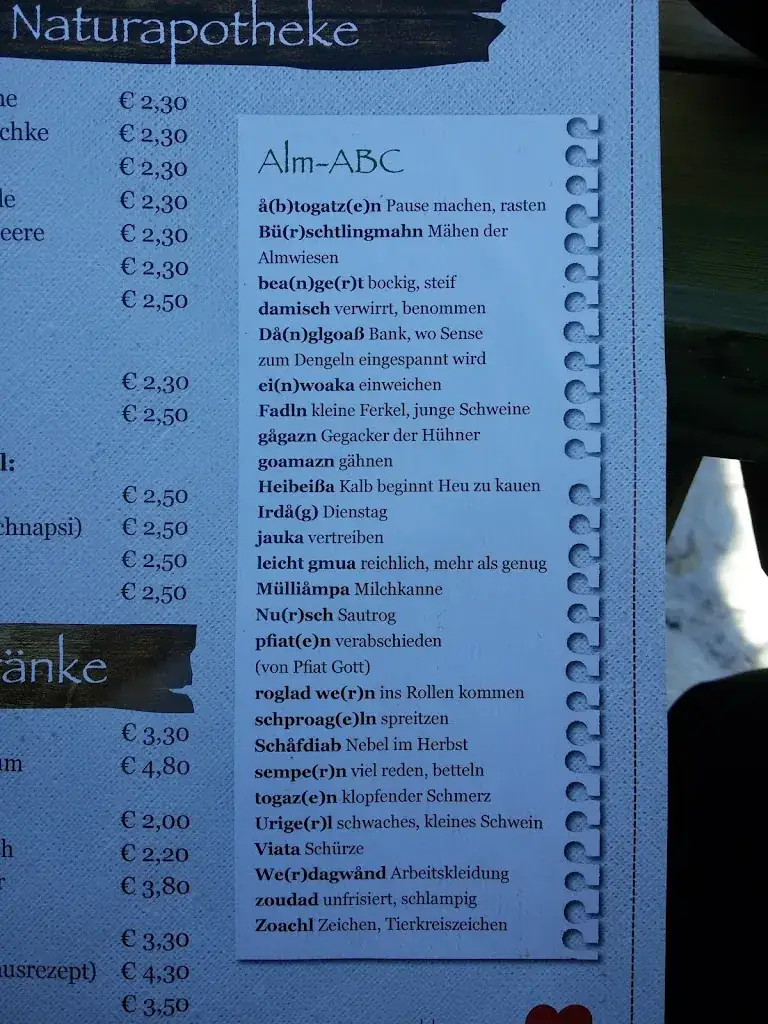 Menu_Berggasthof Mönichkirchner Schwaig_Mönichkirchen_image_2