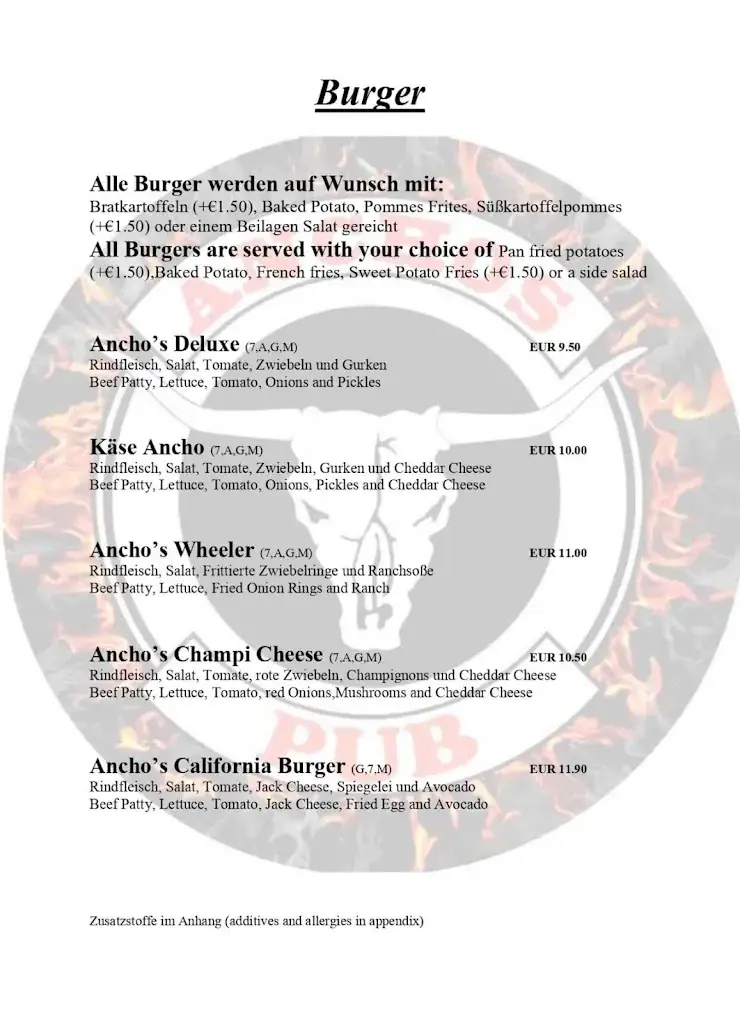 Menu_Ancho's Food Truck_Miesenbach_image_4