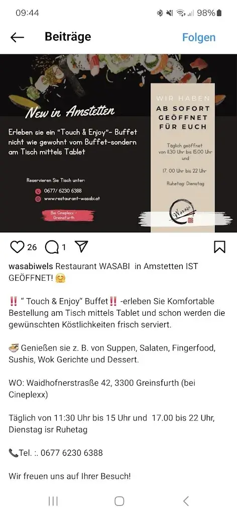 Menu_Wasabi Restaurant_Neufurth_immagine_2