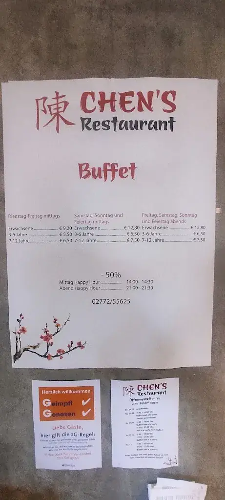 Menu_Chen's Restaurant_Neulengbach_image_1
