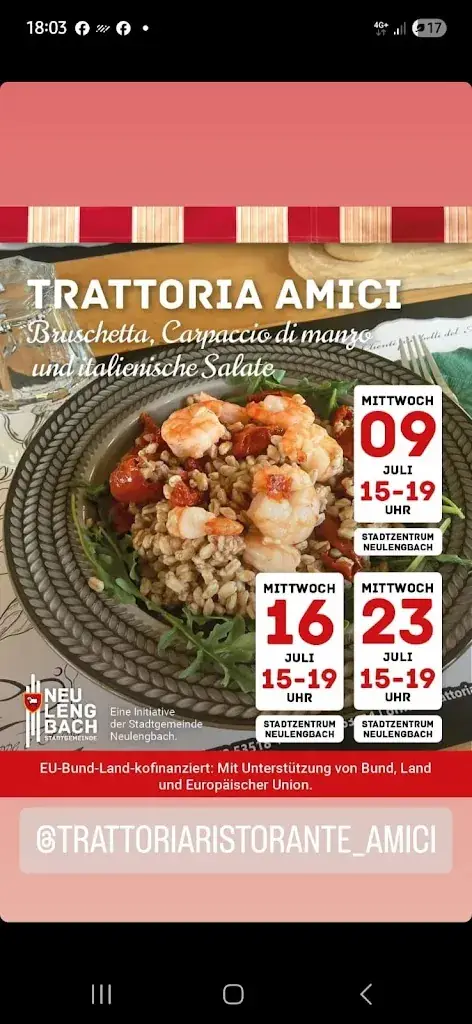 Menu_Trattoria Ristorante Amici_Neulengbach_immagine_2