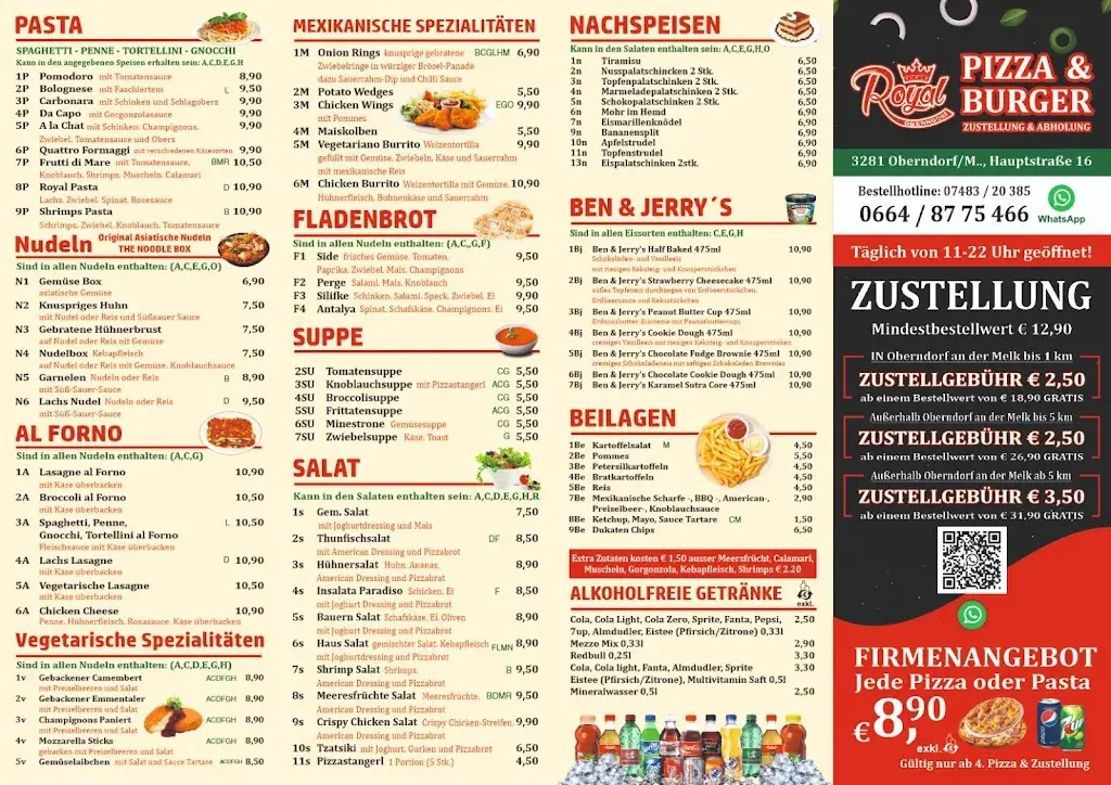 Menu_Royal Pizza & Burger Oberndorf_Oberndorf an der Melk_immagine_1
