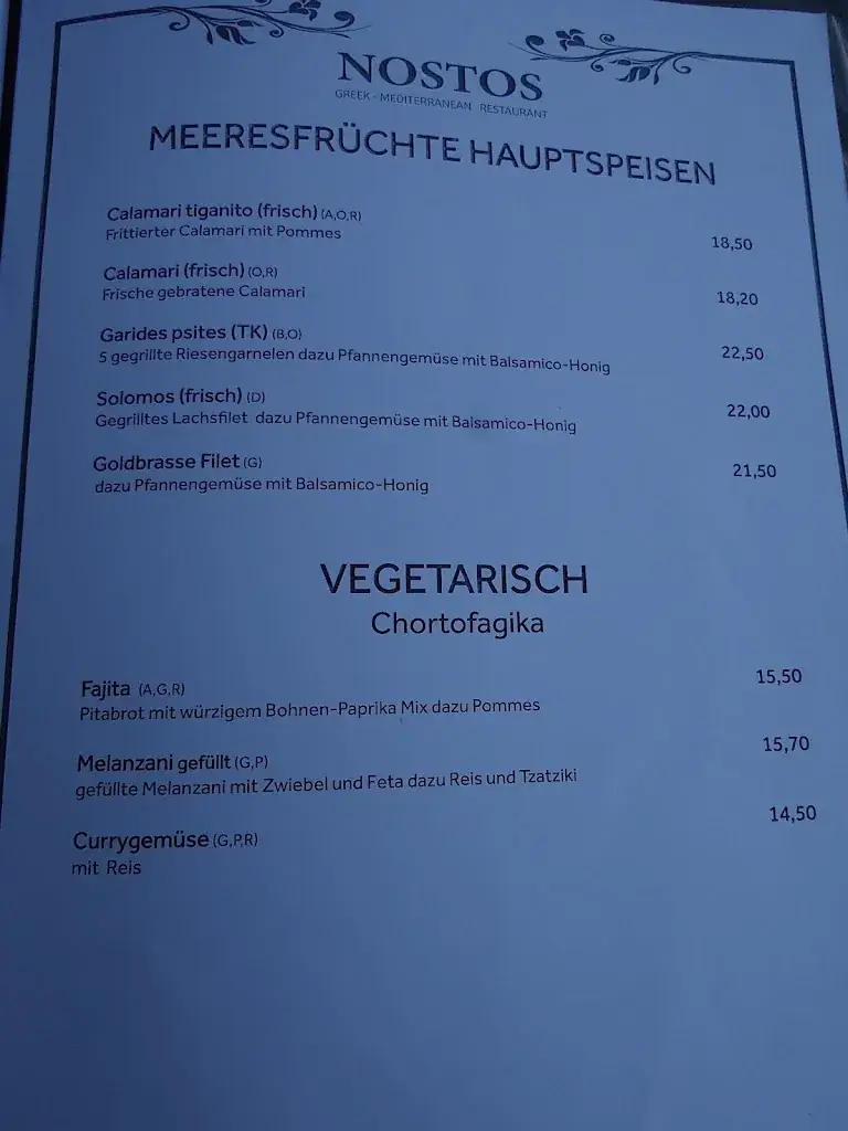 Menu_Nostos Greek Mediterranean Restaurant_Mistelbach_image_2