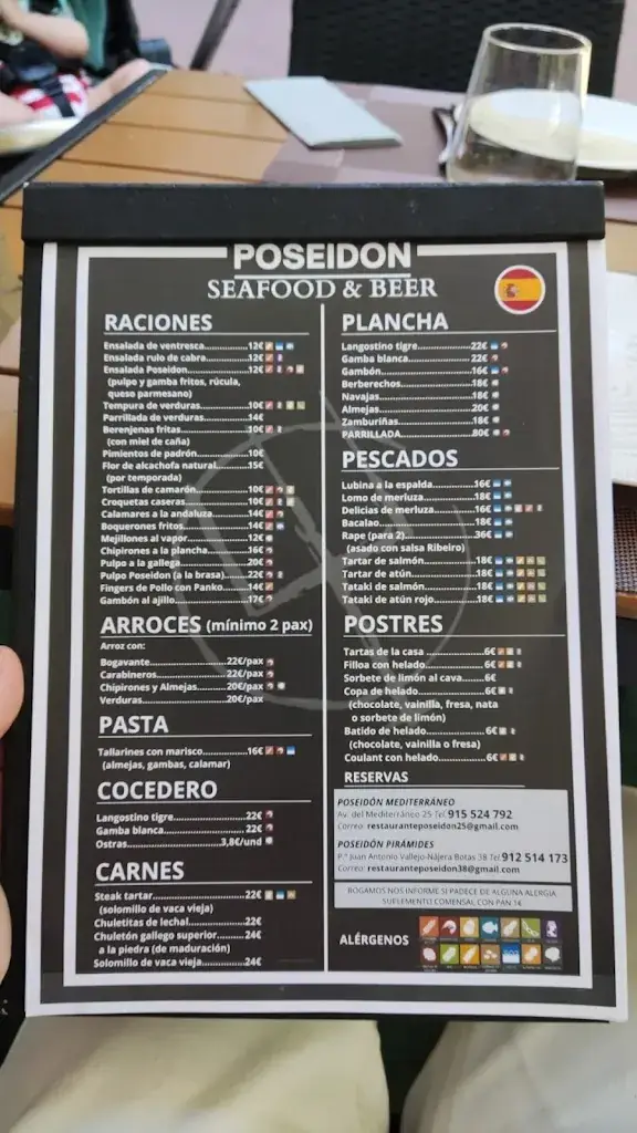 Menu_Restaurante Poseidon mediterraneo_Kleinhöflein im Burgenland_image_3