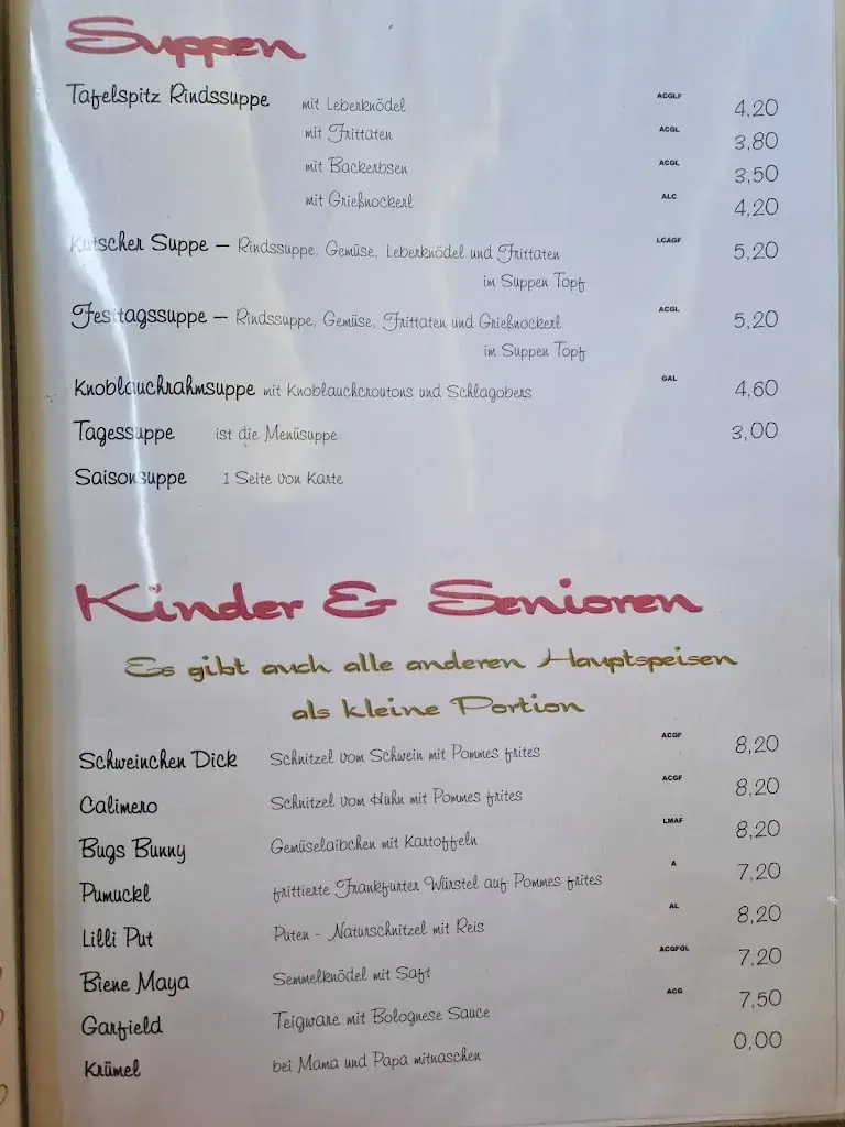 Menu_E & M Diesner Gastronomiebetriebs GmbH_Mistelbach_immagine_3
