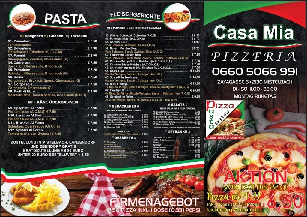 Menu_Pizzeria Casa Mia_Mistelbach_image_3