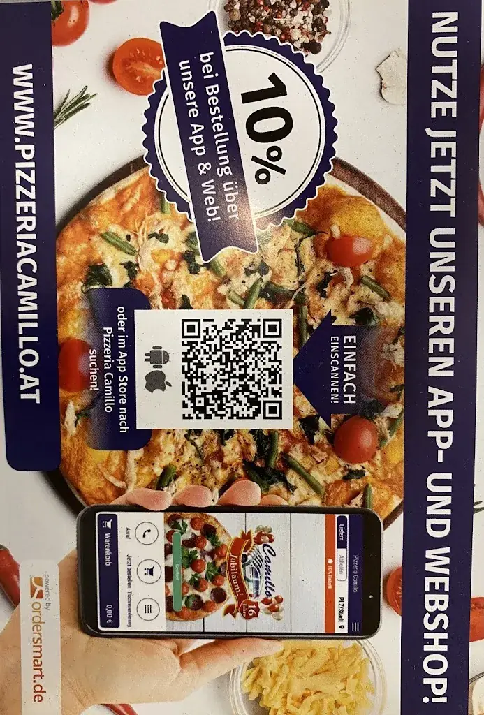 Menu_Pizzeria Ristorante Camillo - Saad Pizzeria_Mistelbach_immagine_2