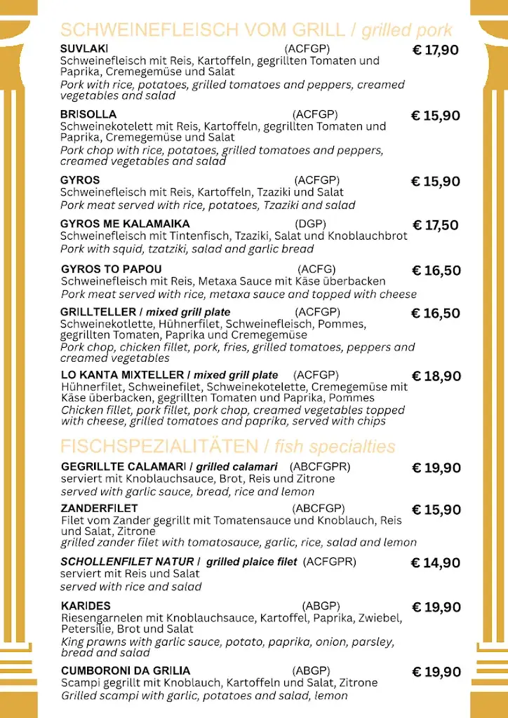 Menu_Lo Kanta taverna Restaurant_Opponitz_immagine_1