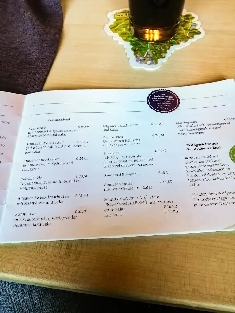Menu_Berggasthof Oytalhaus Oberstdorf_Obersdorf_image_4