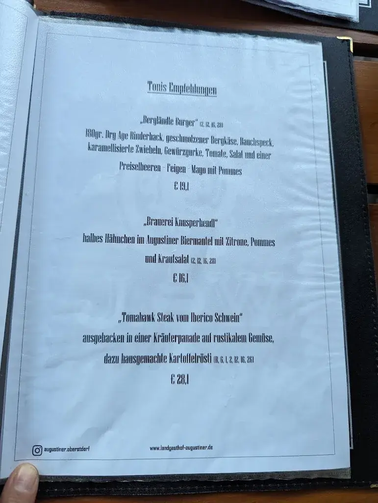 Menü_Landgasthof zum Augustiner_Obersdorf_Bild_2