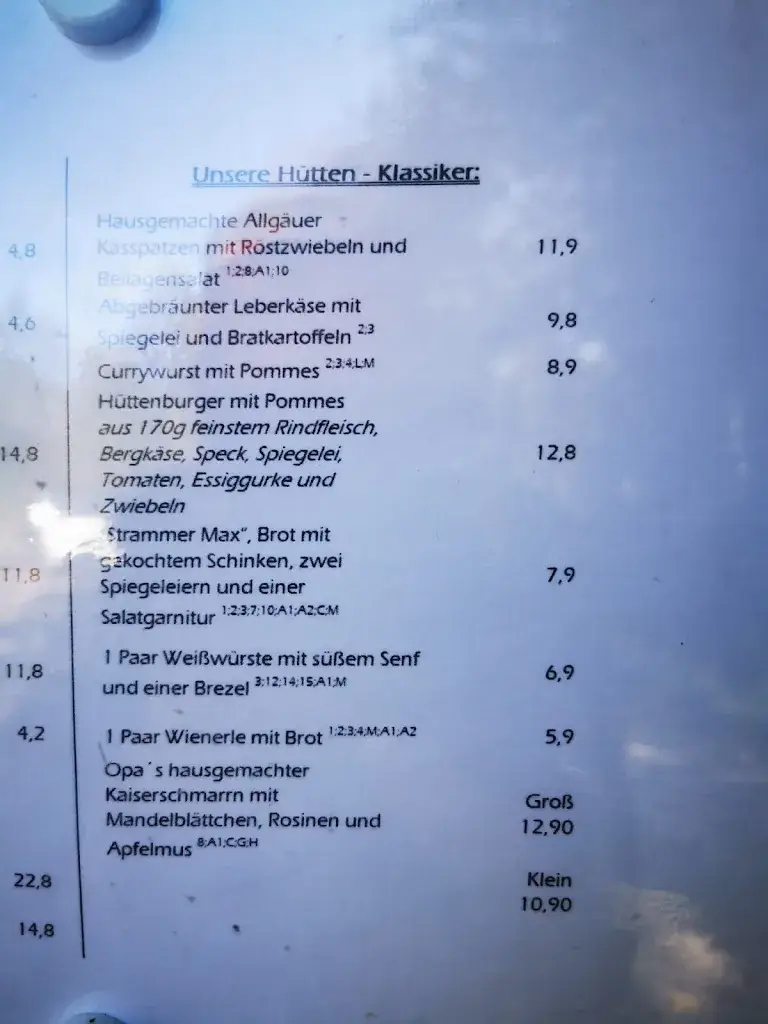 Menu_Ziegelbachhütte_Obersdorf_immagine_2