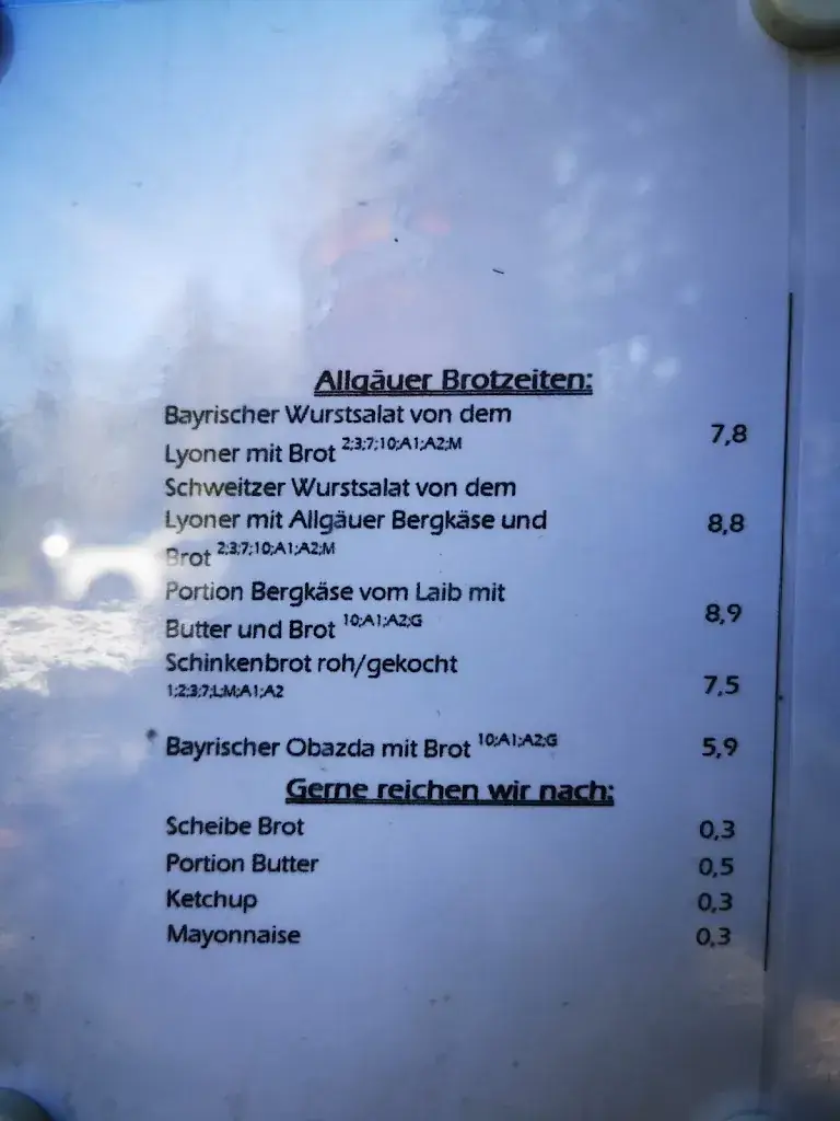 Menu_Ziegelbachhütte_Obersdorf_immagine_3