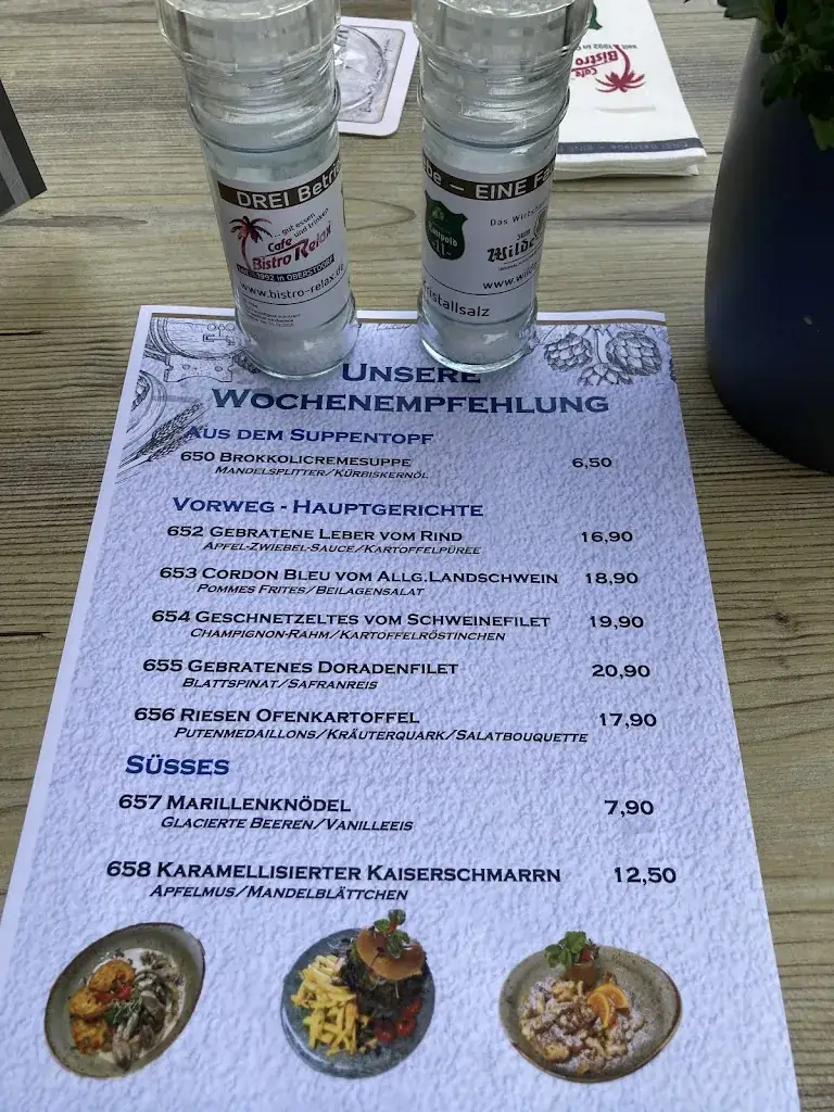 Menu_Bistro Restaurant Relax Oberstdorf_Obersdorf_image_1