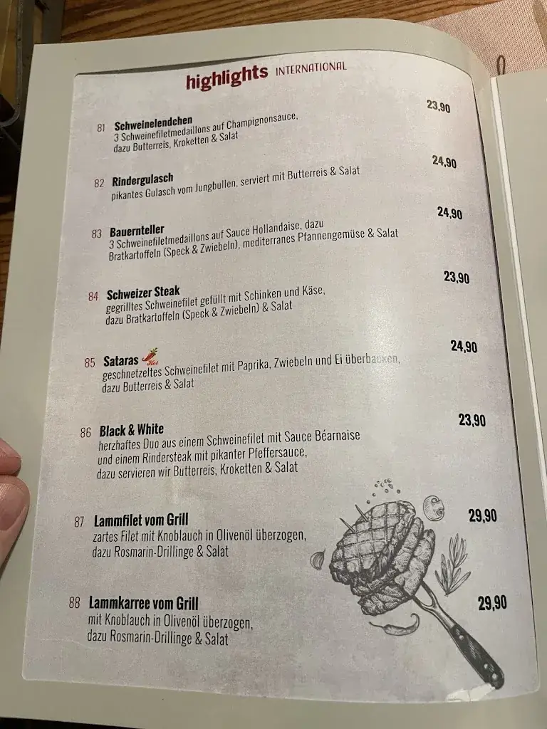 Menu_Restaurant International Oberhausen_Oberhausen_image_4