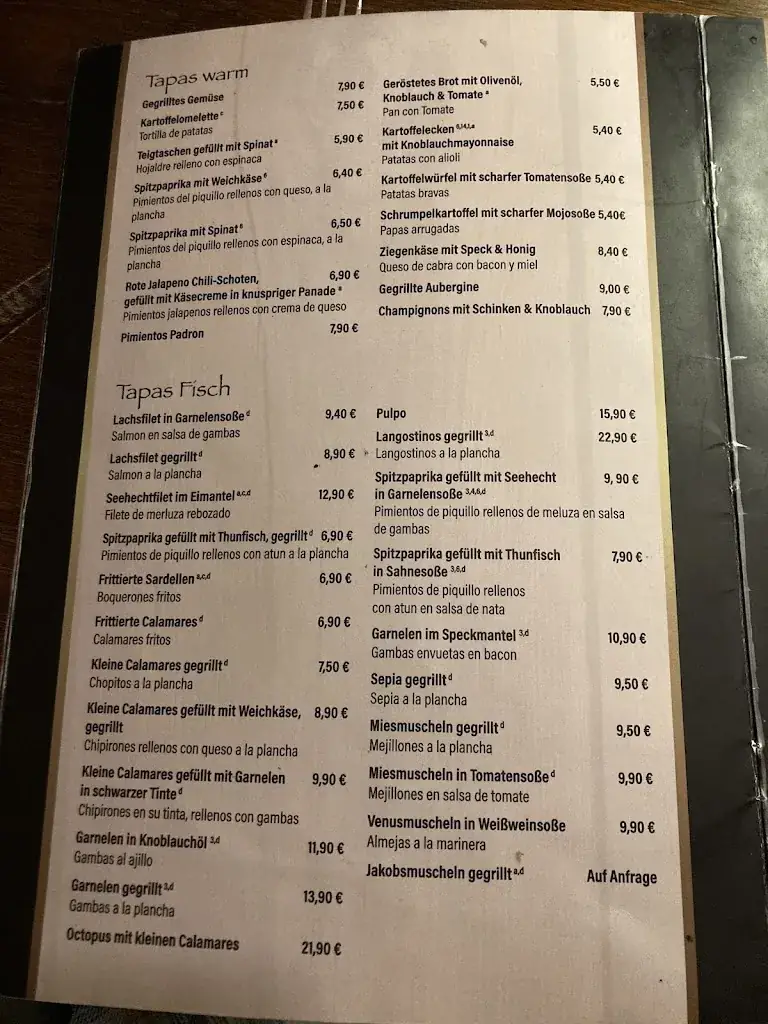 Menu_Jamon Jamon / Oberhausen_Oberhausen_image_1