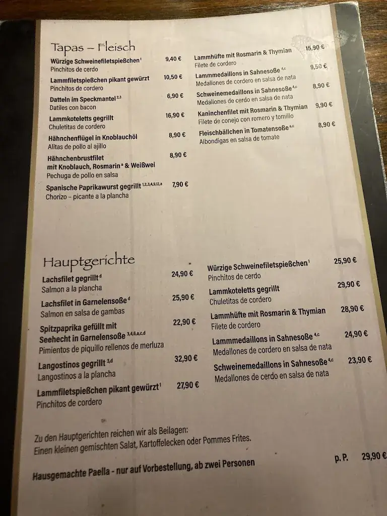 Menu_Jamon Jamon / Oberhausen_Oberhausen_image_4