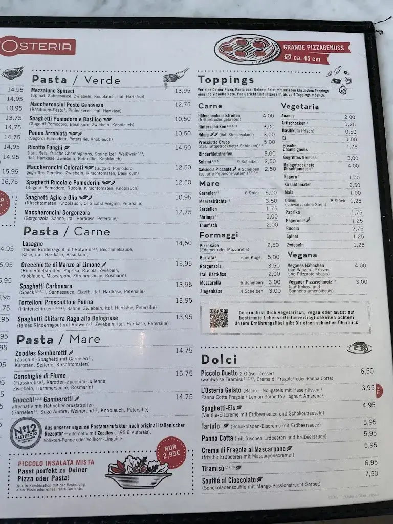 Menu_L'Osteria Oberhausen_Oberhausen_immagine_3