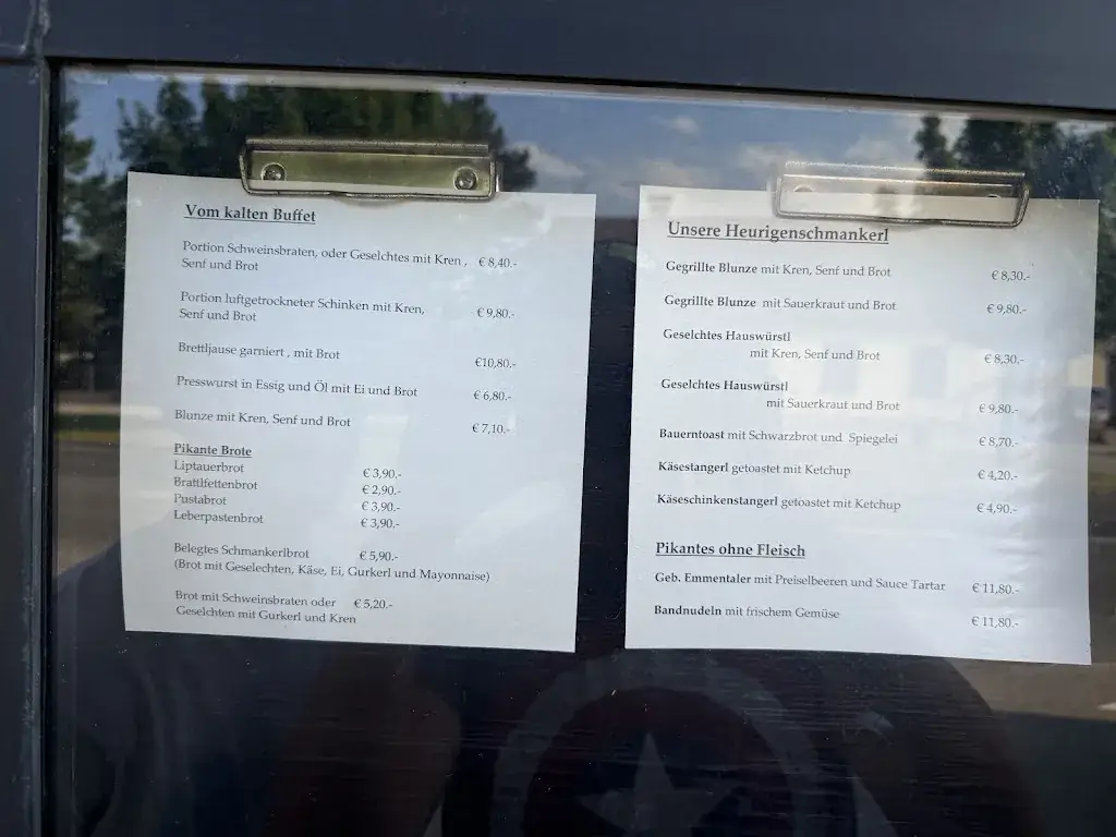 Menu_Hauerperle Heurigenrestaurant_Bad Sauerbrunn_immagine_2