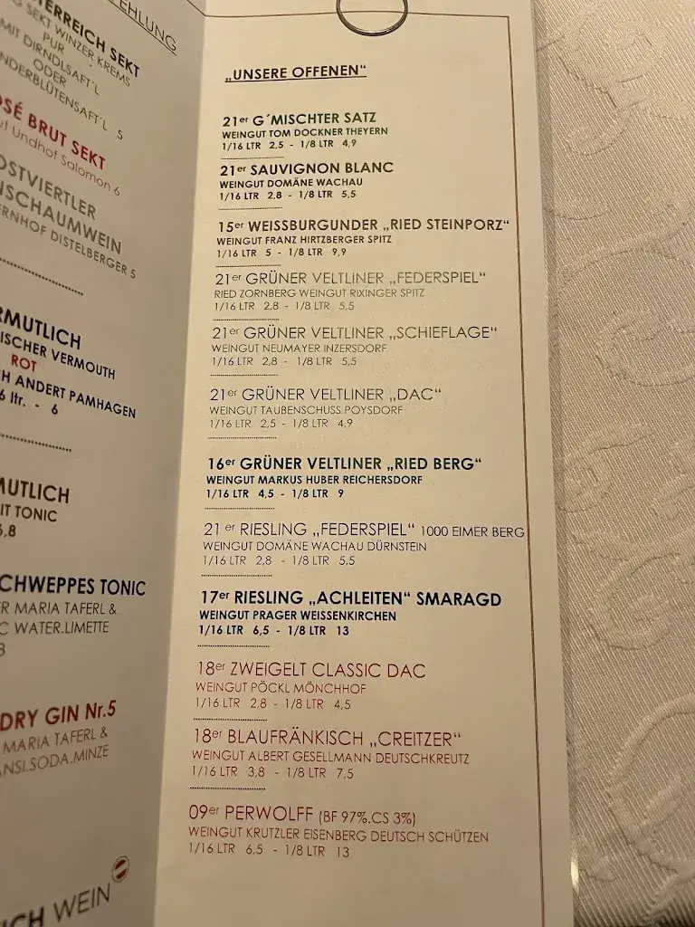 Menu_Landgasthof Bärenwirt_Petzenkirchen_imagen_1