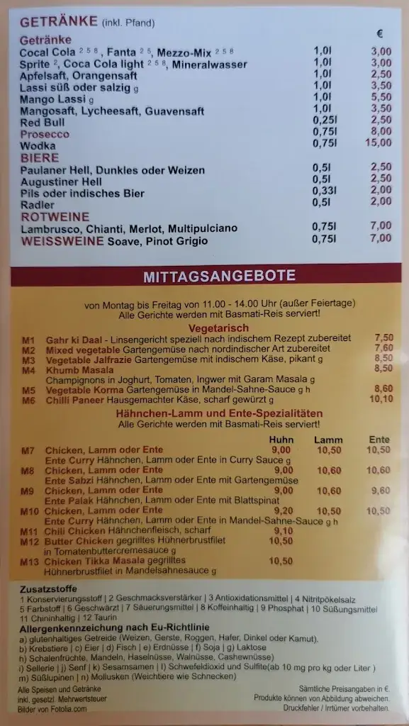 Menu_Yellow Chilli Königsdorf_Königsdorf_image_1