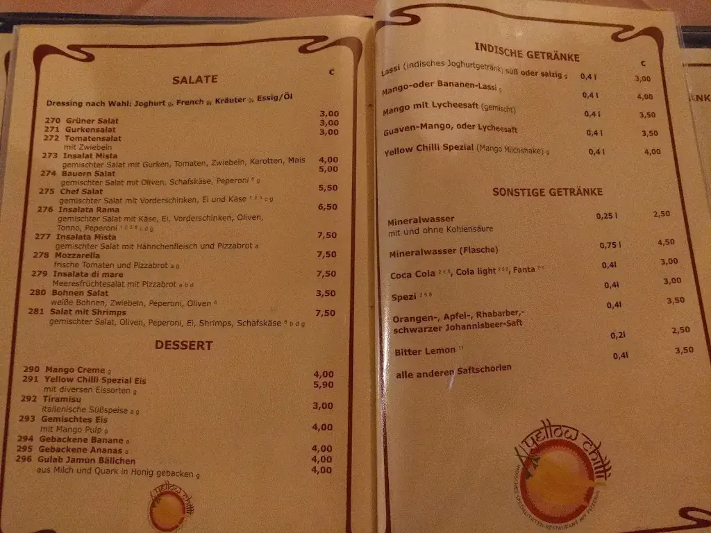 Menu_Yellow Chilli Königsdorf_Königsdorf_image_4