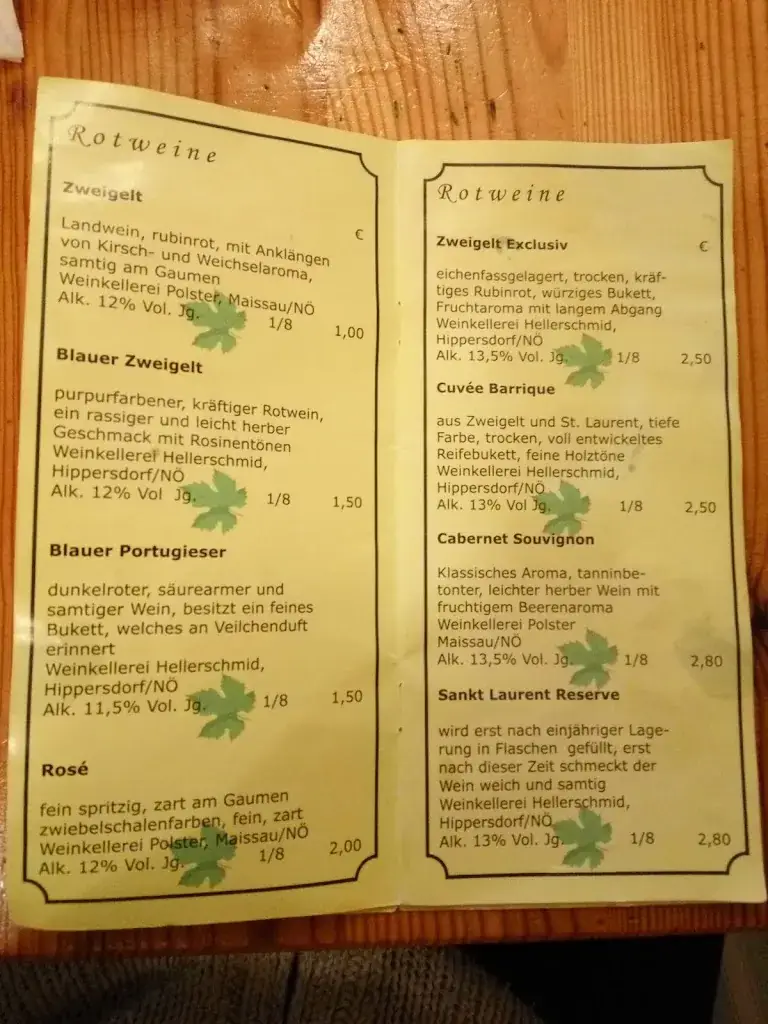 Menu_zum38er Bierhaus & Restaurant_Perchtoldsdorf_immagine_3
