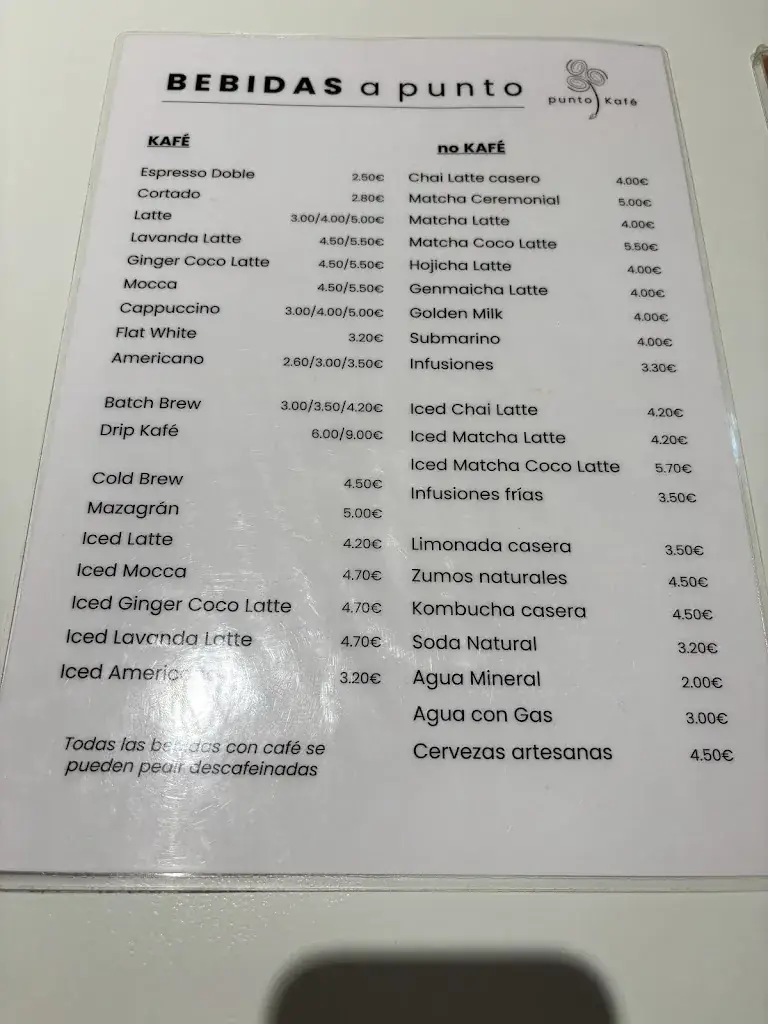 Menu_punto Kafé - Cafetería de Especialidad_Pitten_image_4