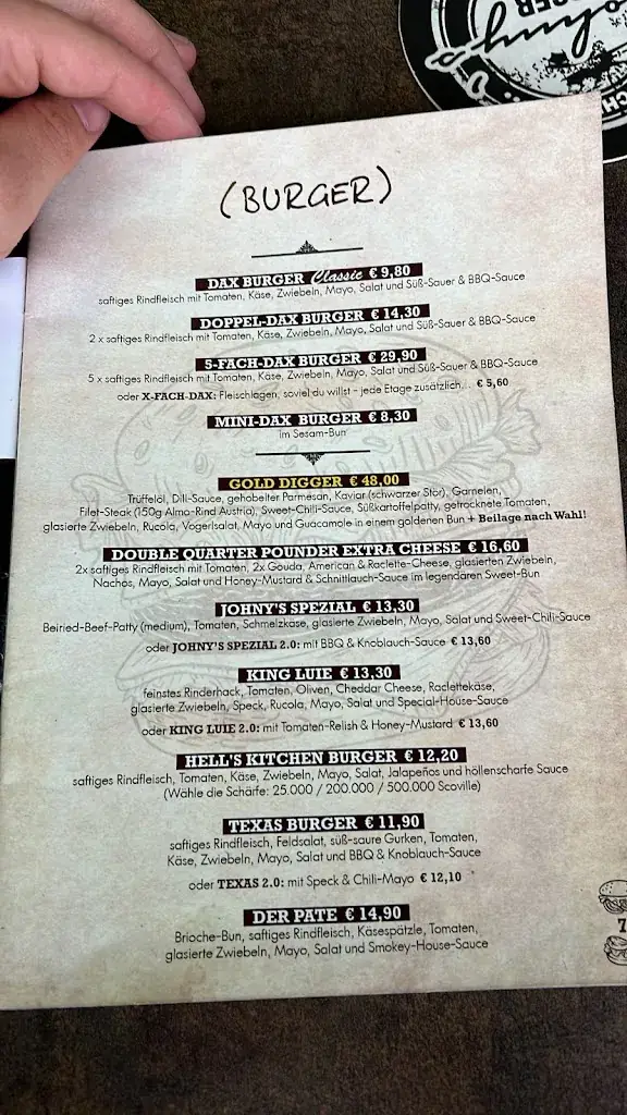 Menu_Johny's Burger_Pöchlarn_image_2