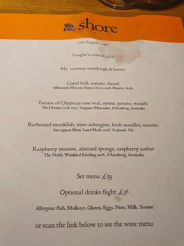 Menu_The Shore Restaurant_Penz_image_1
