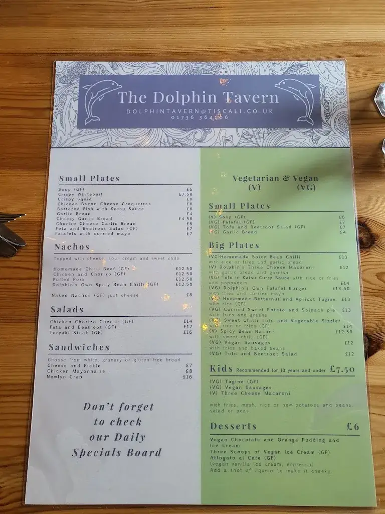 Menu_The Dolphin Tavern_Penz_image_3