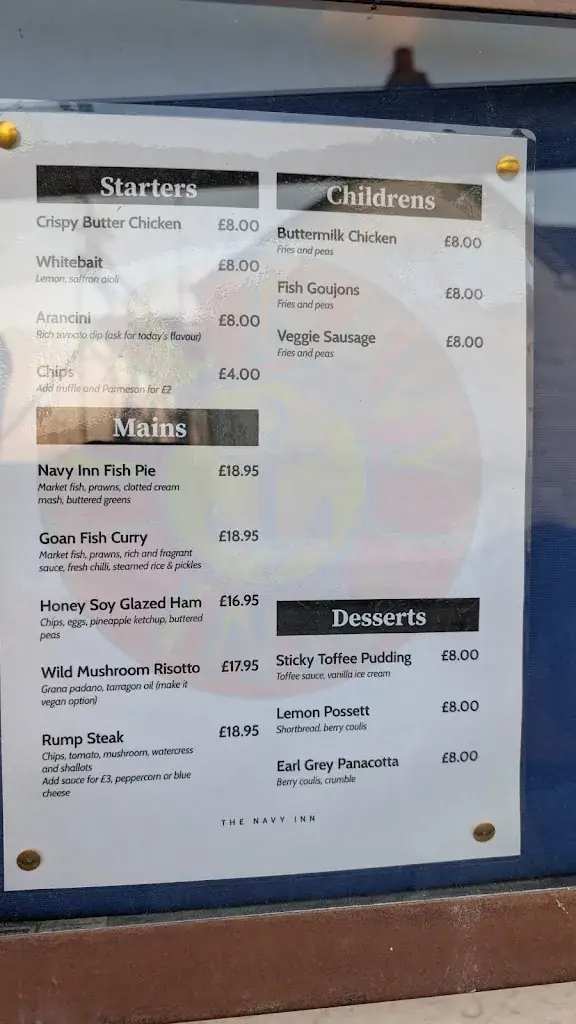 Menu_The Navy Inn_Penz_image_2