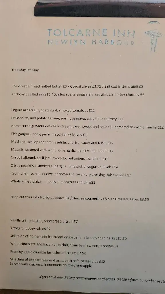 Menu_The Tolcarne Inn_Penz_image_2