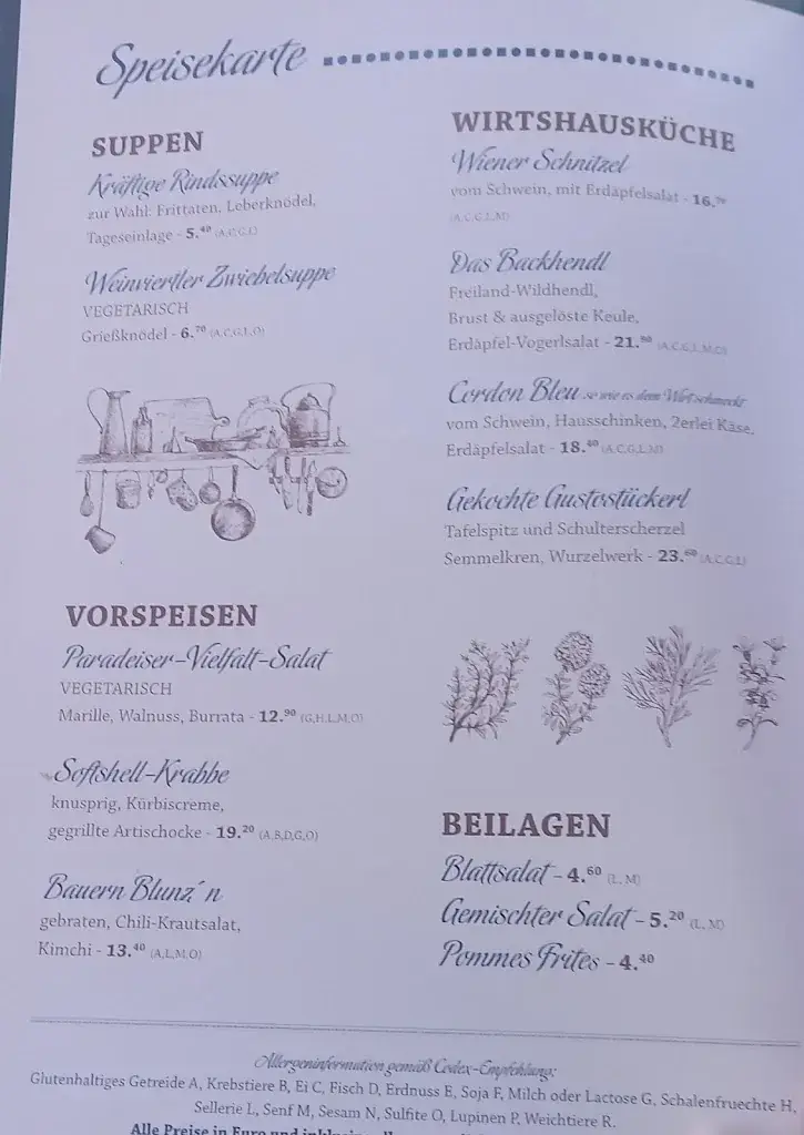 Menu_Pollak's Retzbacherhof_Politischer Bezirk Hollabrunn_immagine_4