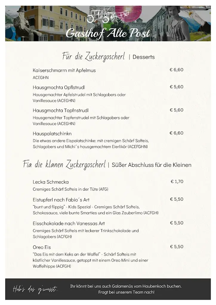 Menu_Gasthof Alte Post_Politischer Bezirk Gmünd_image_1