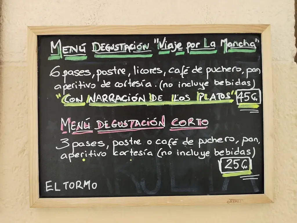 Menu_Restaurante El Tormo_Politischer Bezirk Krems_image_4