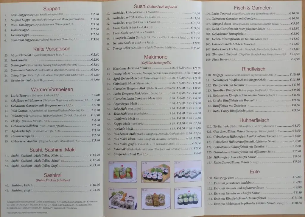 Menu_Yanagi - Japanisches Restaurant_Politischer Bezirk Tulln_immagine_1