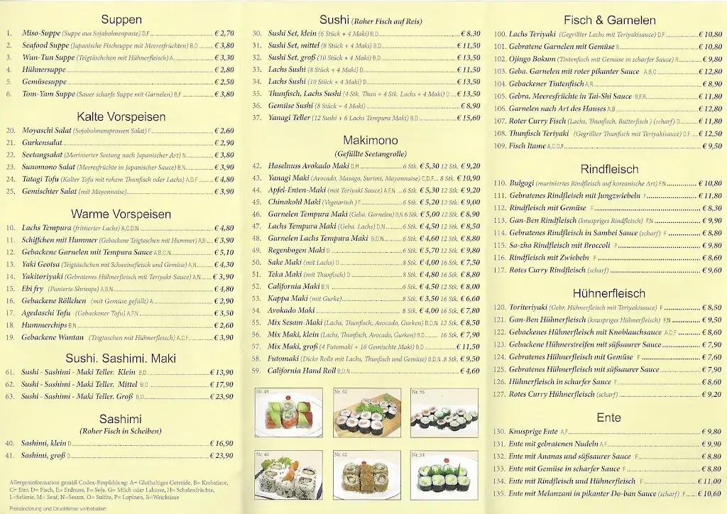Menu_Yanagi - Japanisches Restaurant_Politischer Bezirk Tulln_immagine_4