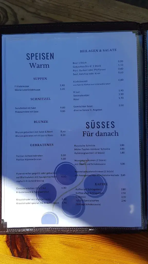 Menu_Heuriger Lechner & Hofmann Catering_Pottendorf_image_1