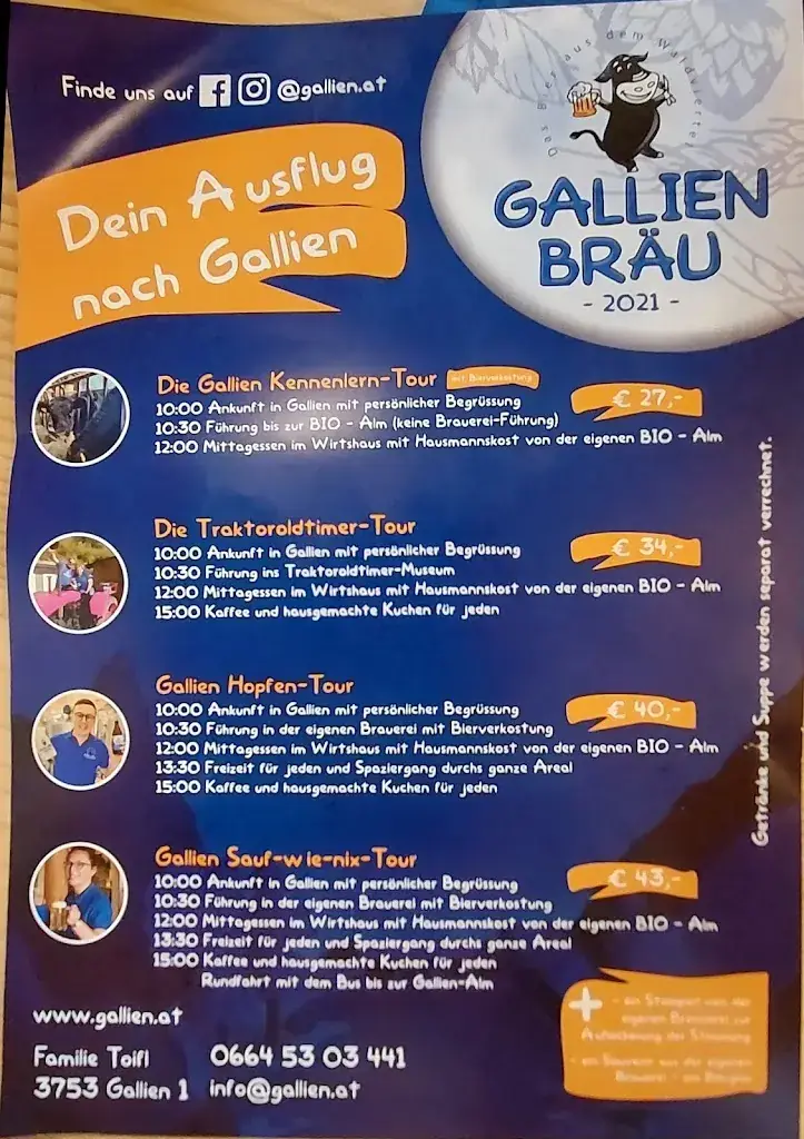 Menu_Gallien - Gallien Bräu_Politischer Bezirk Horn_immagine_1