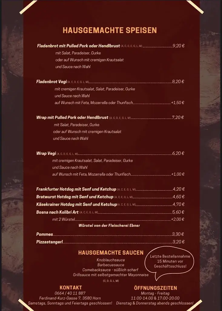 Menu_Kolibri_Politischer Bezirk Horn_immagine_2