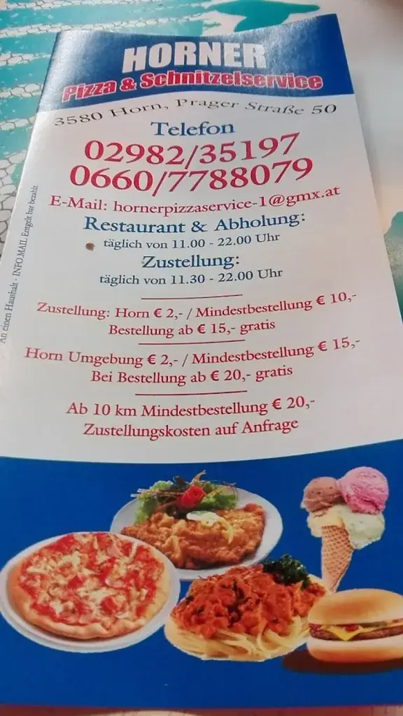 Menu_Horner Pizzeria & more..._Politischer Bezirk Horn_image_4
