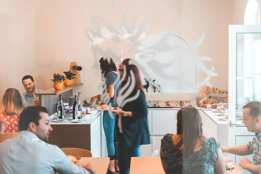 Hubertushof ristorante a Poysdorf