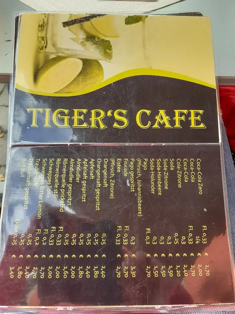 Menu_Tiger´S Café_Poysdorf_immagine_1