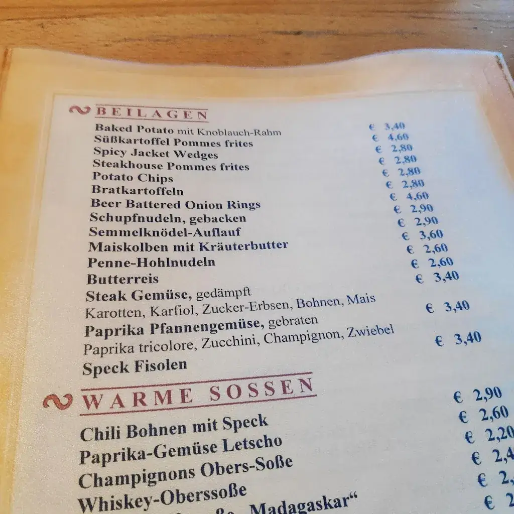 Menu_Saloon Milwaukee_Politischer Bezirk Sankt Pölten_immagine_2