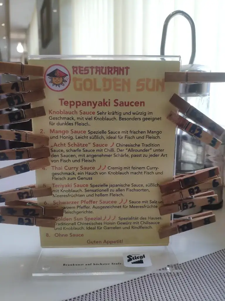 Menu_Restaurant Golden Sun_Politischer Bezirk Sankt Pölten_image_4