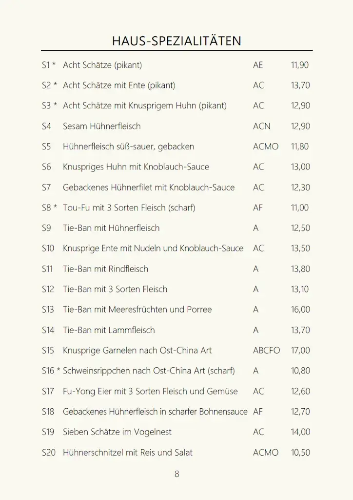 Menu_China-Restaurant Stiegl Insel_Politischer Bezirk Sankt Pölten_immagine_3