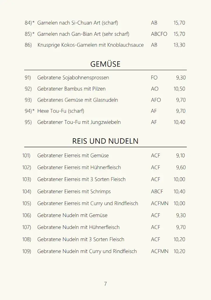 Menu_China-Restaurant Stiegl Insel_Politischer Bezirk Sankt Pölten_immagine_4