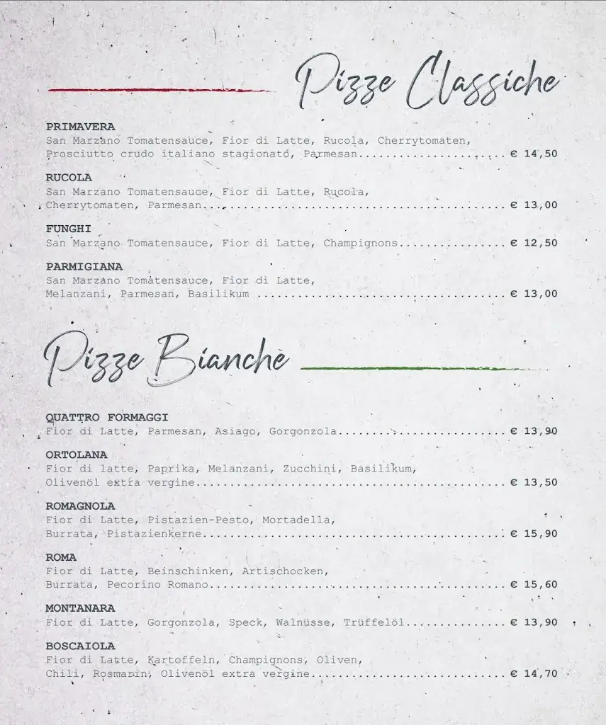 Menu_Rocca Napoli | Pizzeria Napoletana_Politischer Bezirk Sankt Pölten_immagine_3