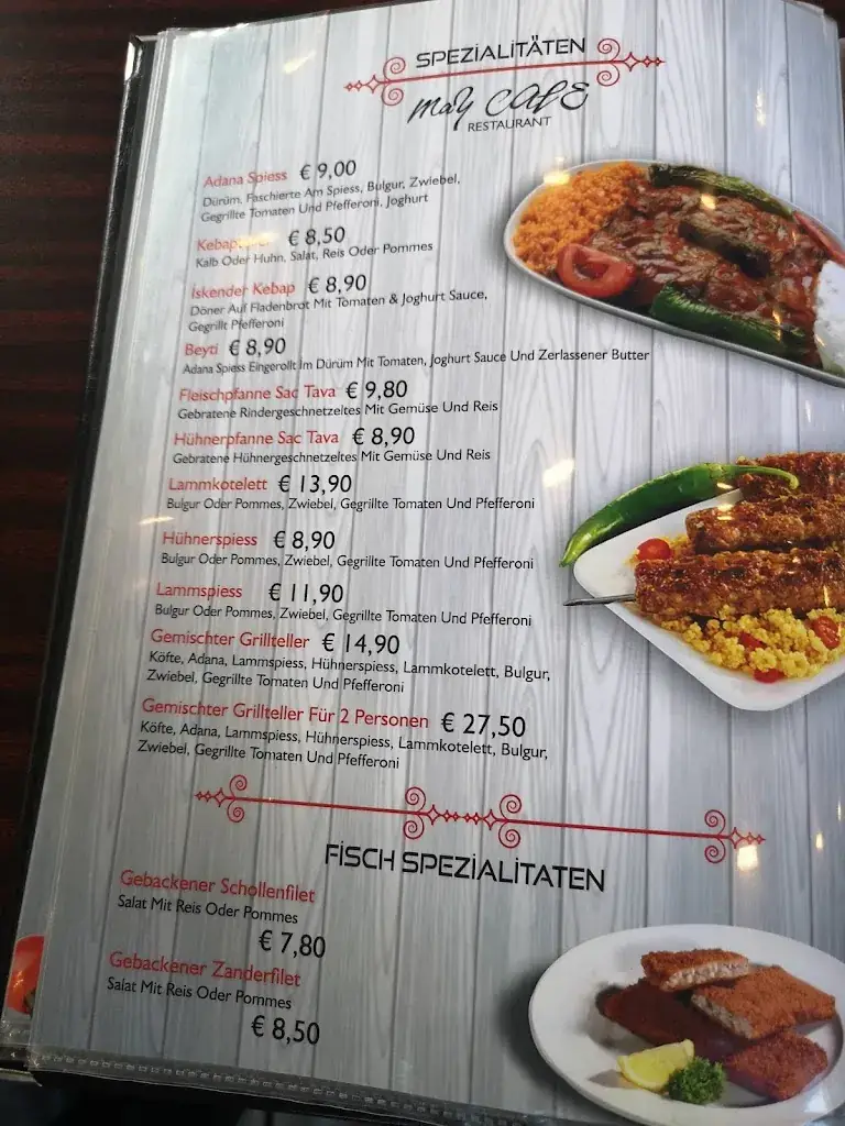 Menu_MAY Cafe & Restaurant_Politischer Bezirk Sankt Pölten_image_2